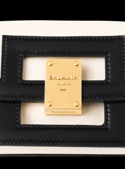 Women Balmain Small-sized Black And Leather 1945 Heritage Bag