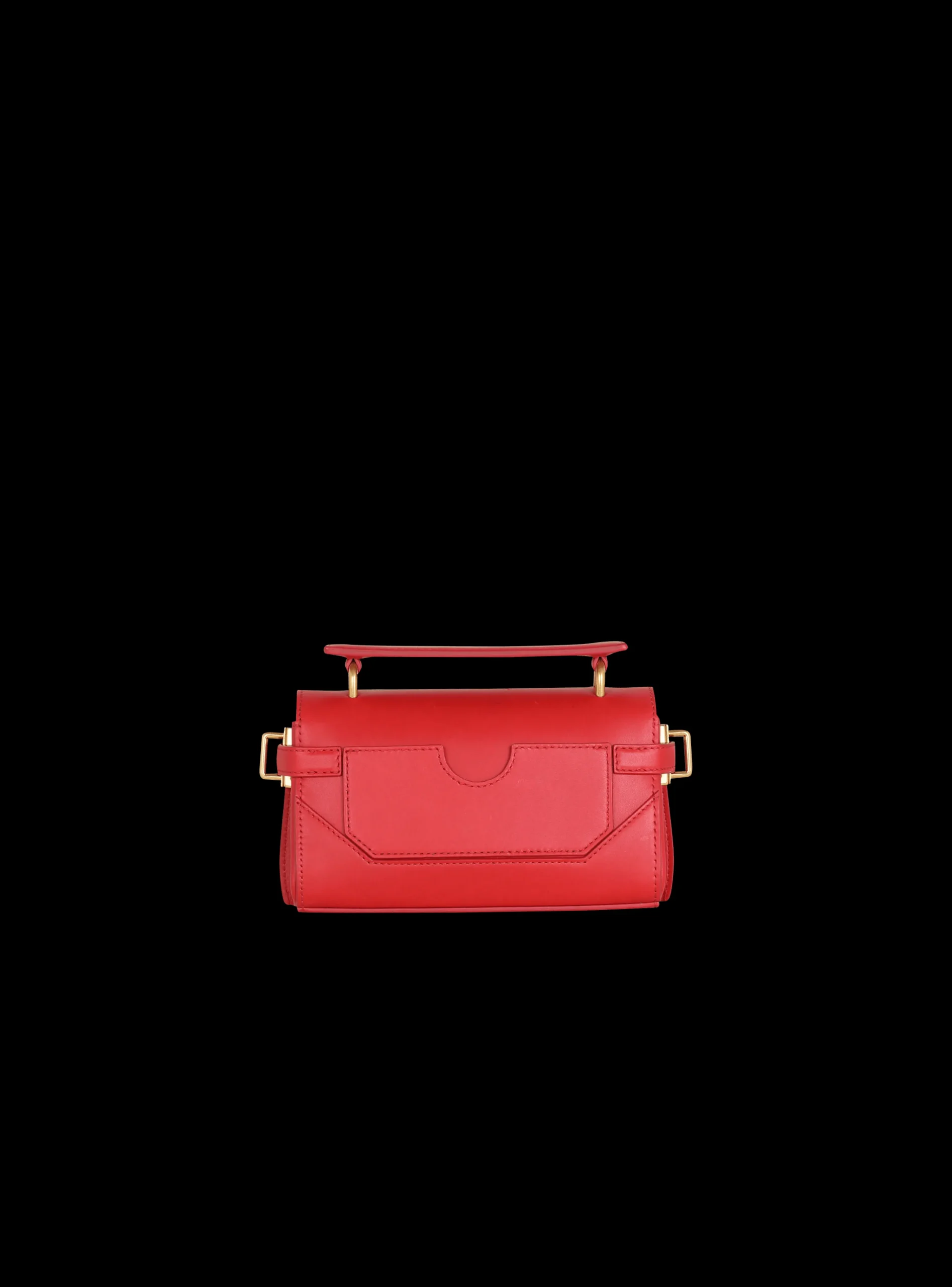 Women Balmain Smooth Leather B-Buzz 19 Bag
