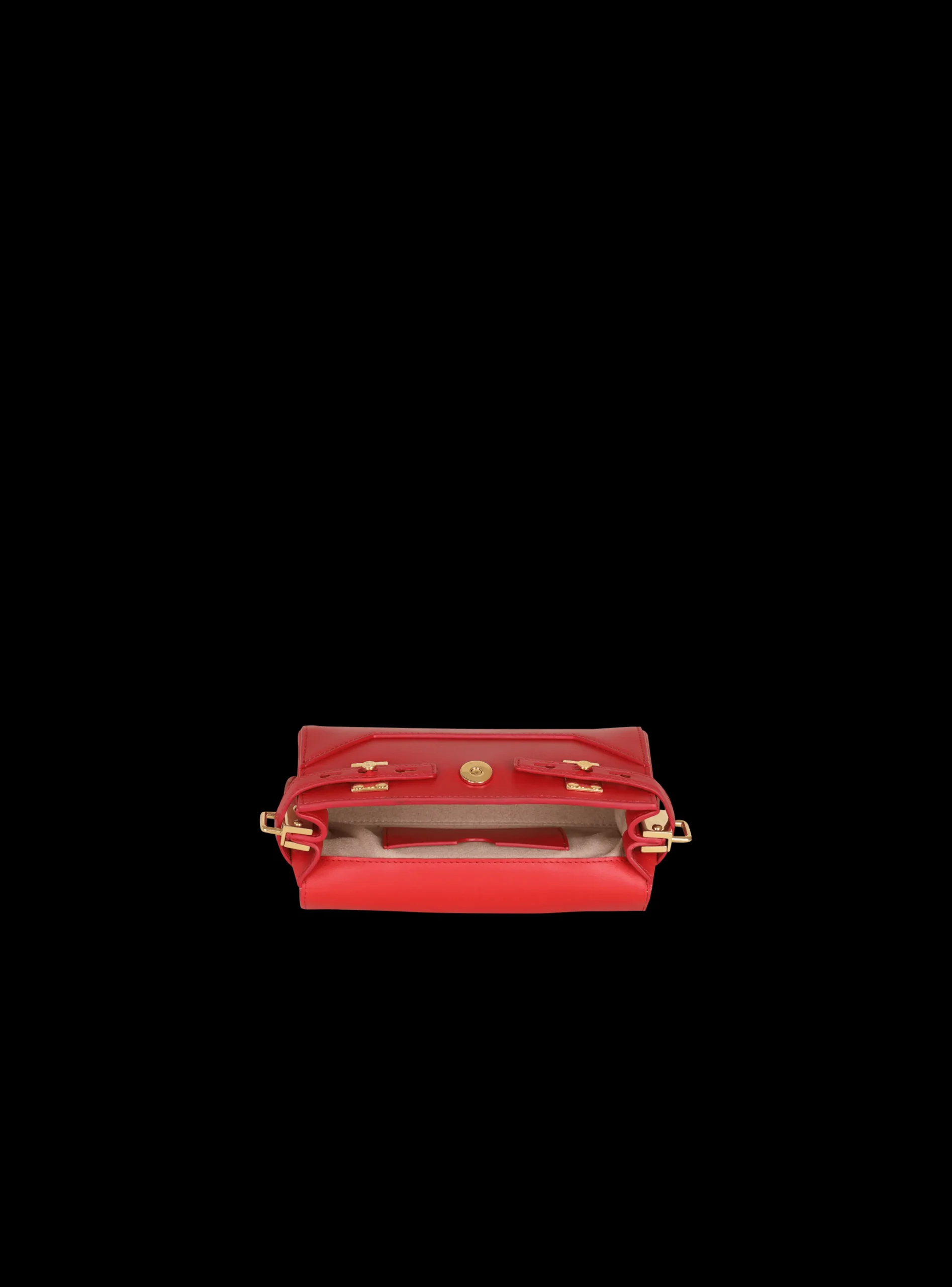 Women Balmain Smooth Leather B-Buzz 19 Bag