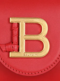 Women Balmain Smooth Leather B-Buzz Mini Bag