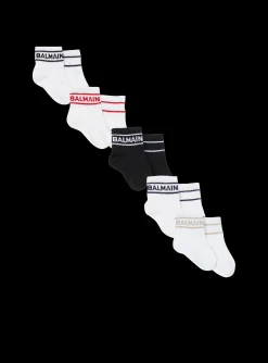 Kids Balmain Socks - 5-piece Set