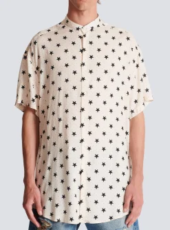 Balmain Stars Print Shirt