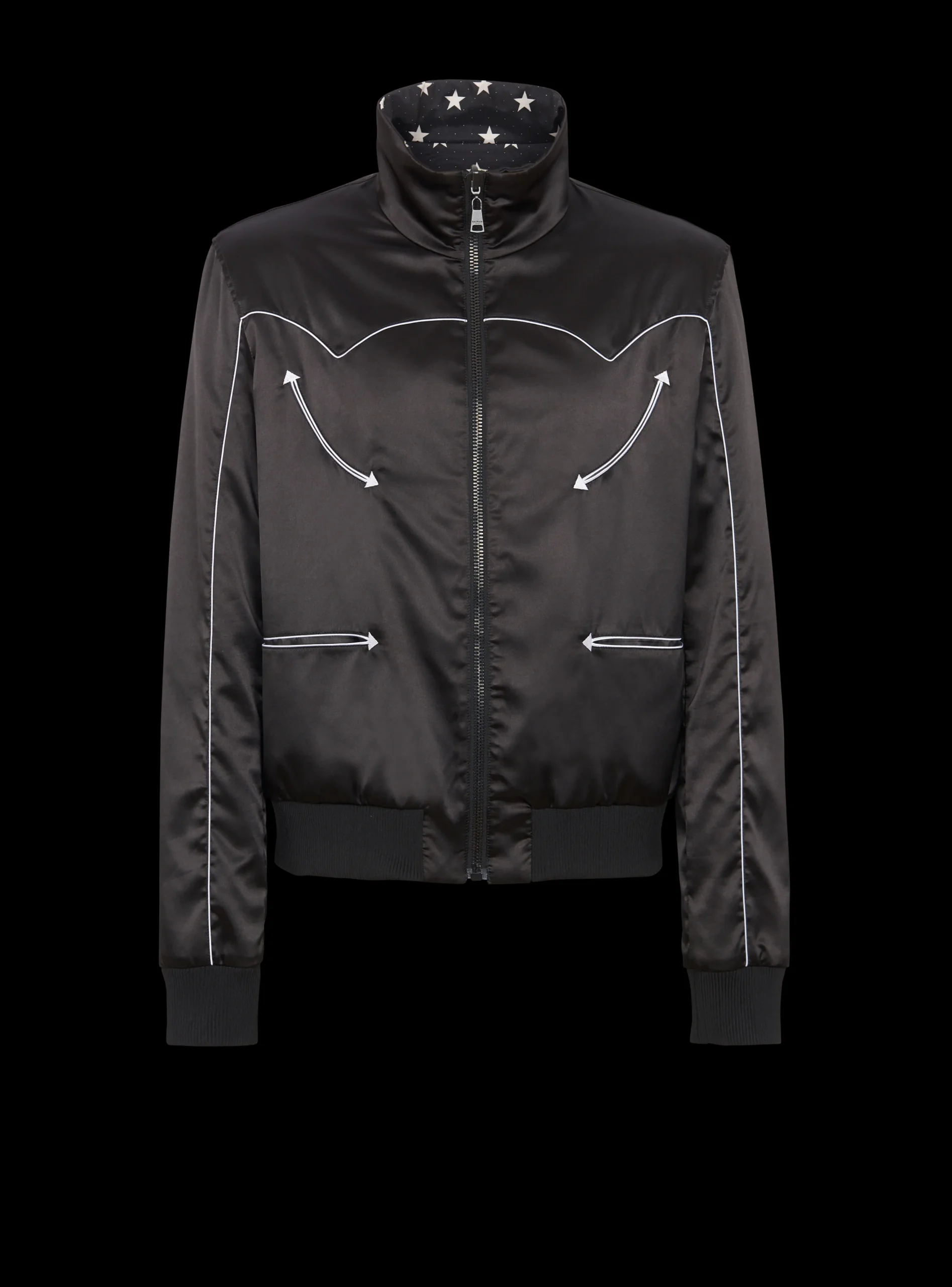 Balmain Stars Reversible Bomber Jacket