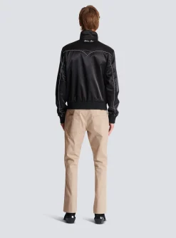 Balmain Stars Reversible Bomber Jacket