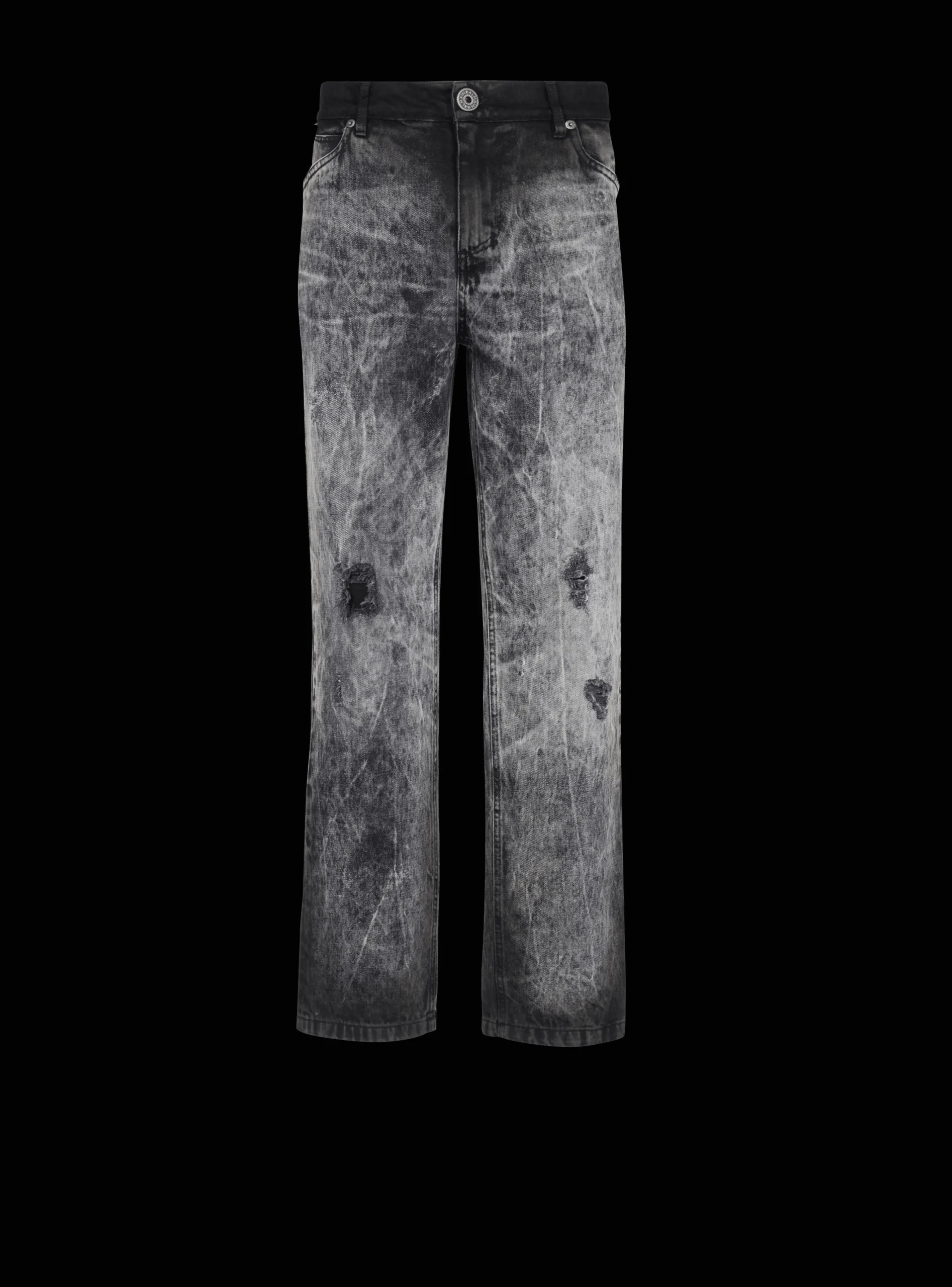 Balmain Stonewash Denim Jeans