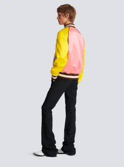 Balmain Tiger Embroidered Bomber