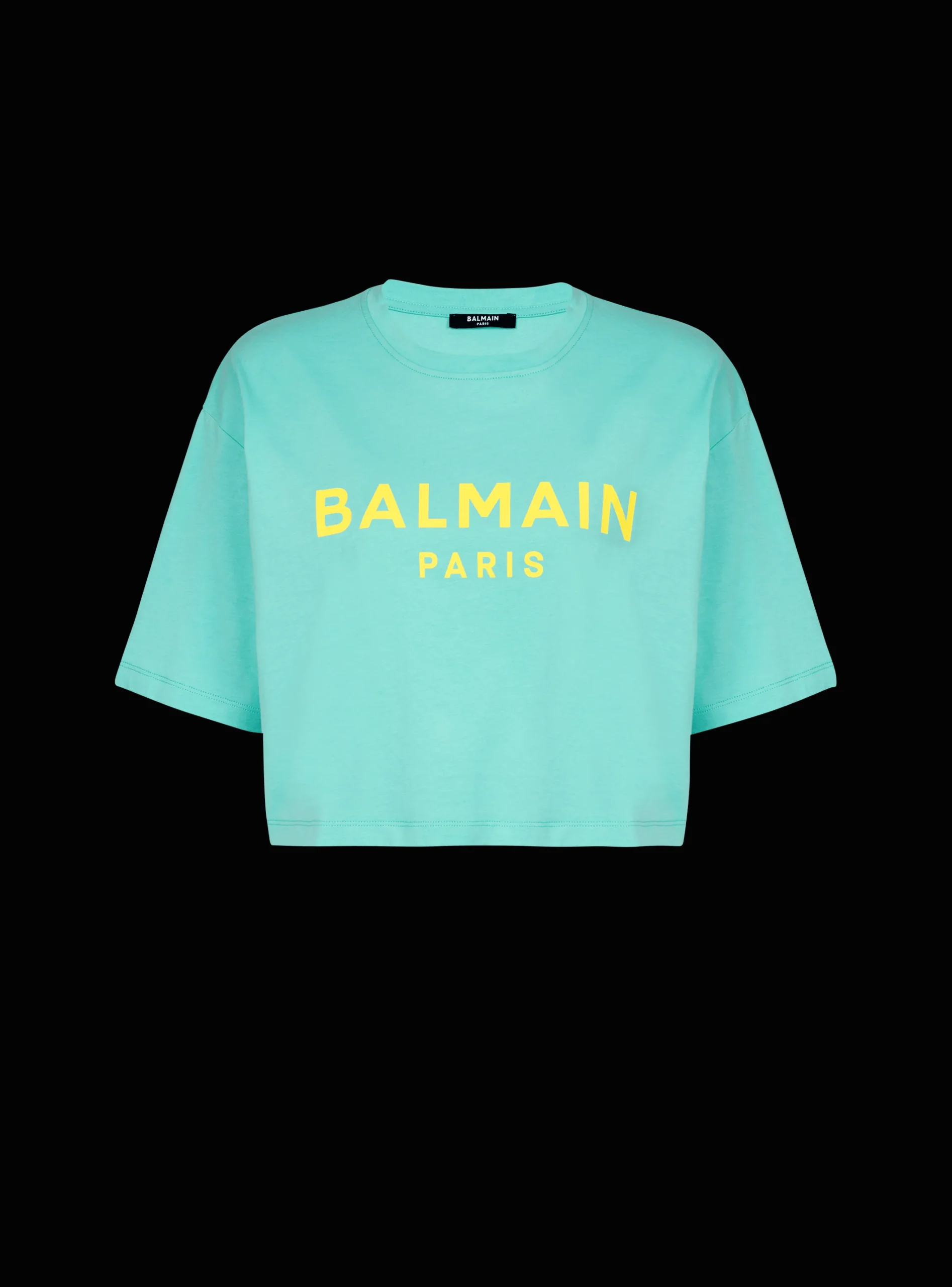 Women Balmain T-shirt With Paris Print
