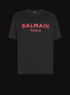 Balmain T-shirt With Paris Print