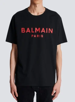 Balmain T-shirt With Paris Print