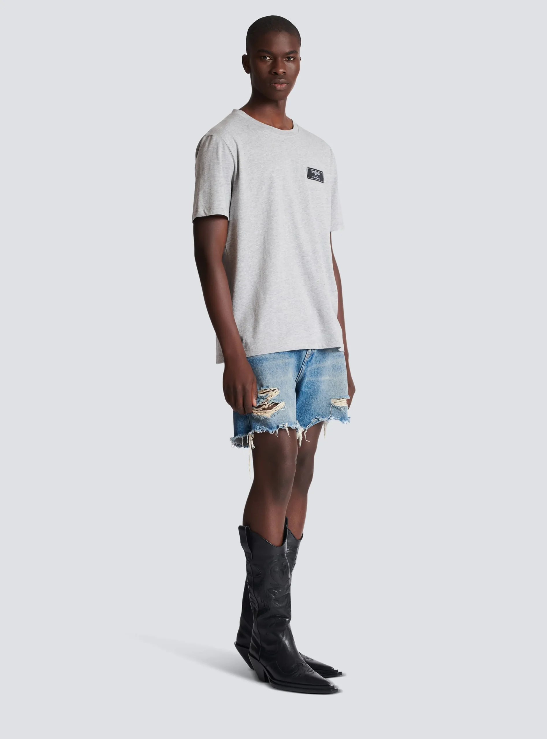 Balmain T-shirt With Pierre Label