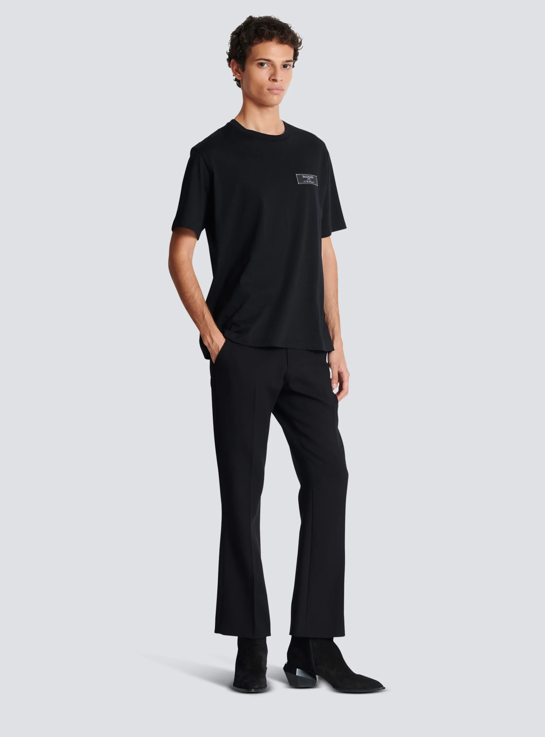 Balmain T-shirt With Pierre Label