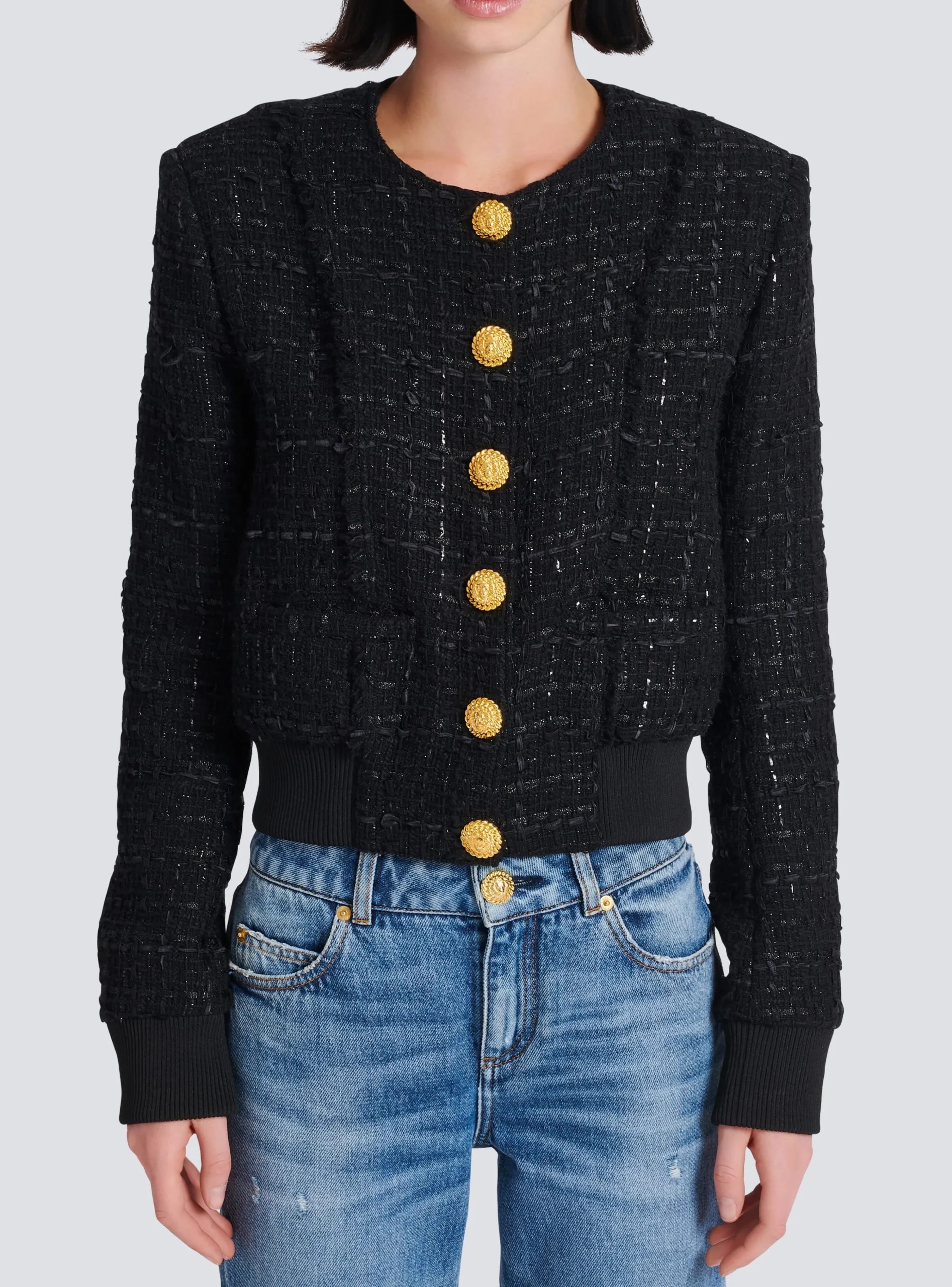 Women Balmain Tweed Jacket