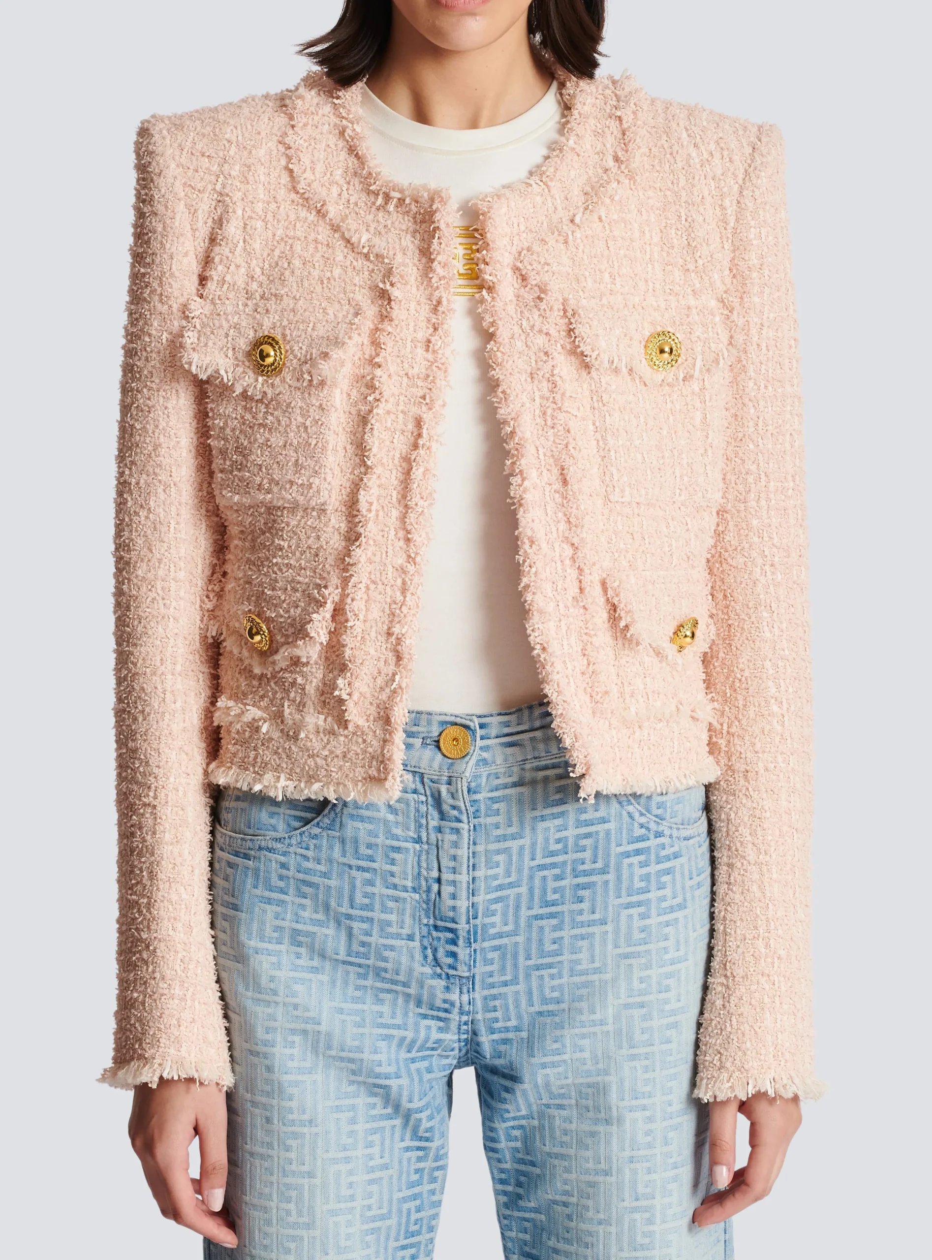 Women Balmain Tweed Jacket