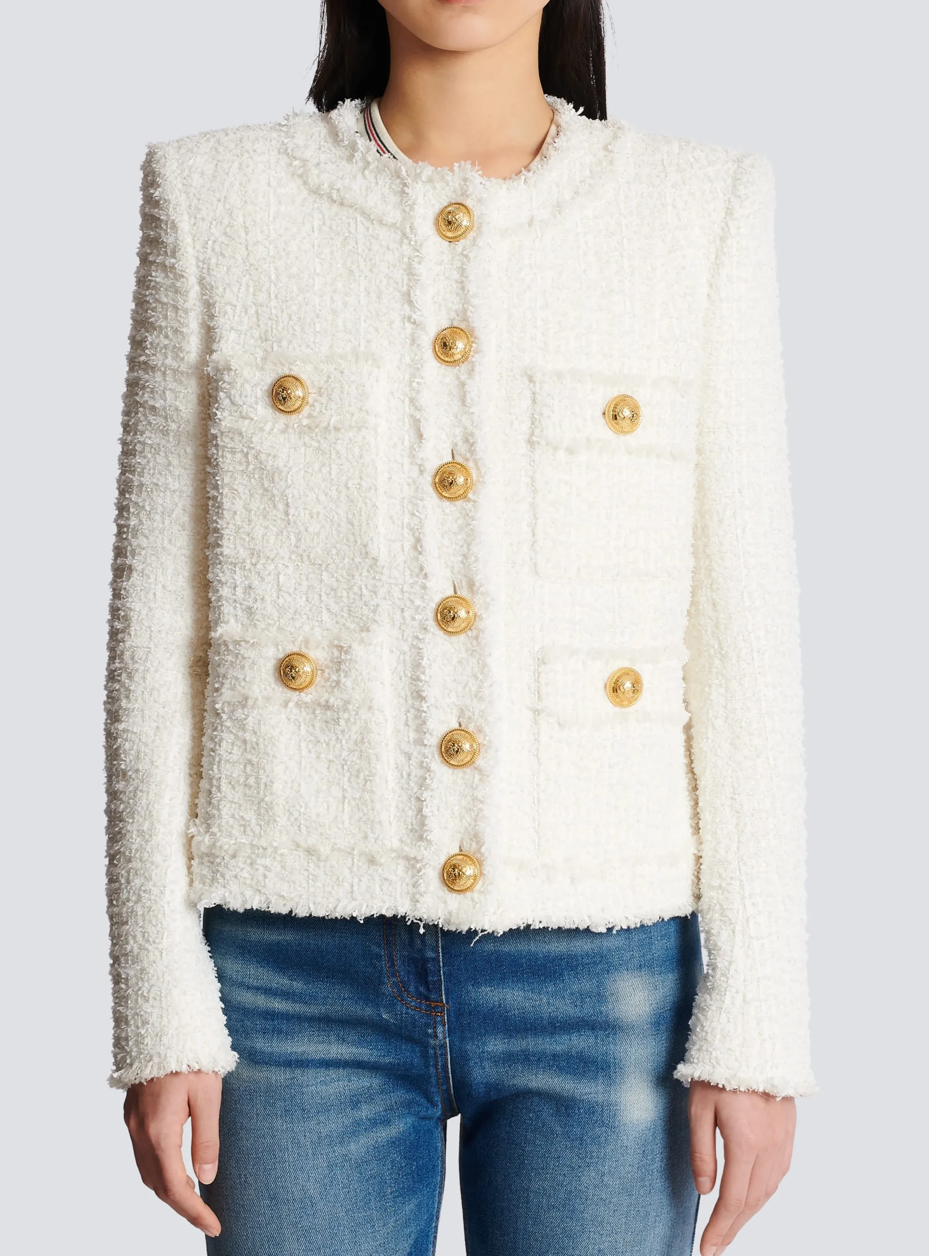 Women Balmain Tweed Jacket
