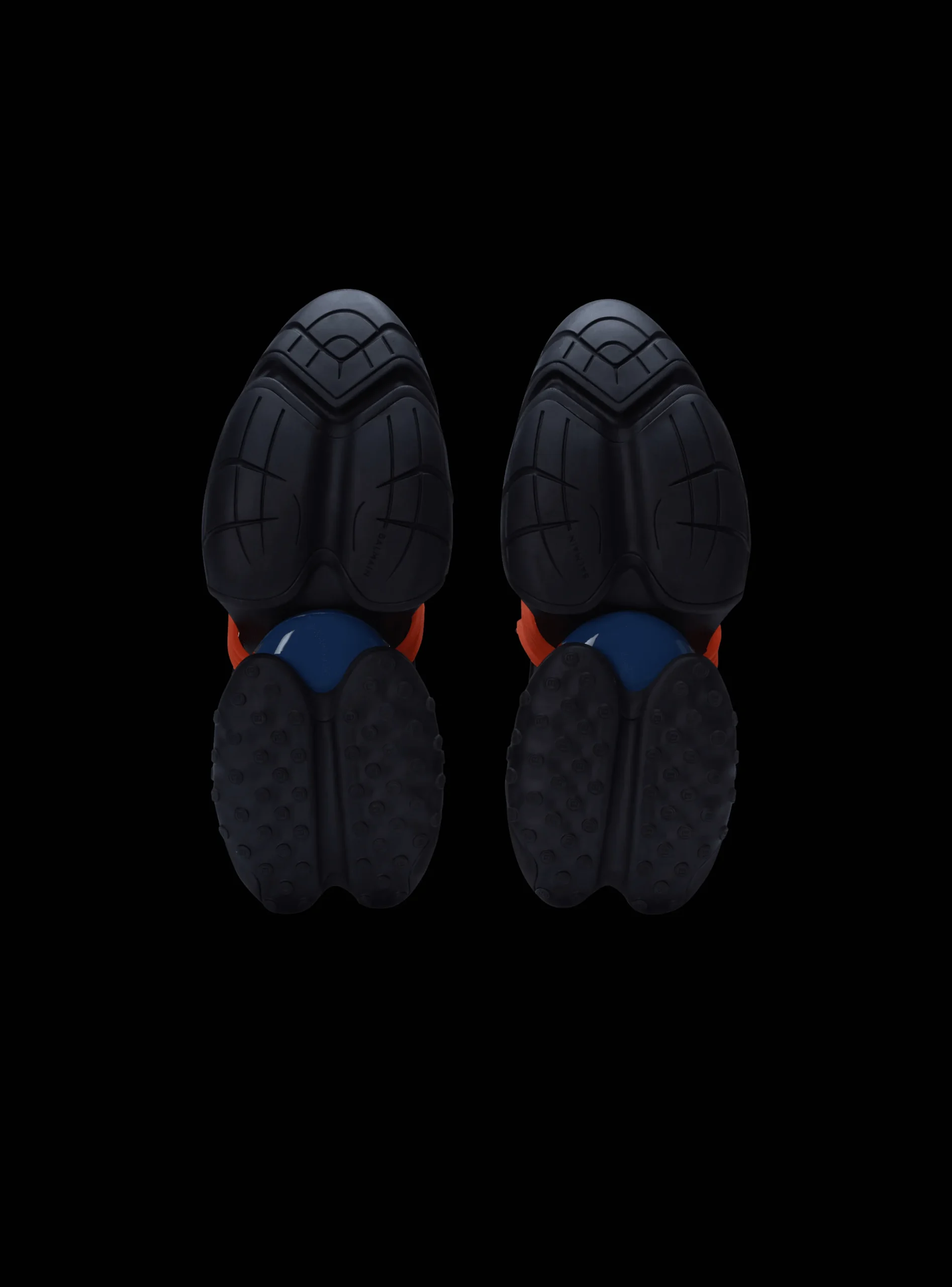Balmain Unicorn Low-top Trainers In Neoprene And Calfskin