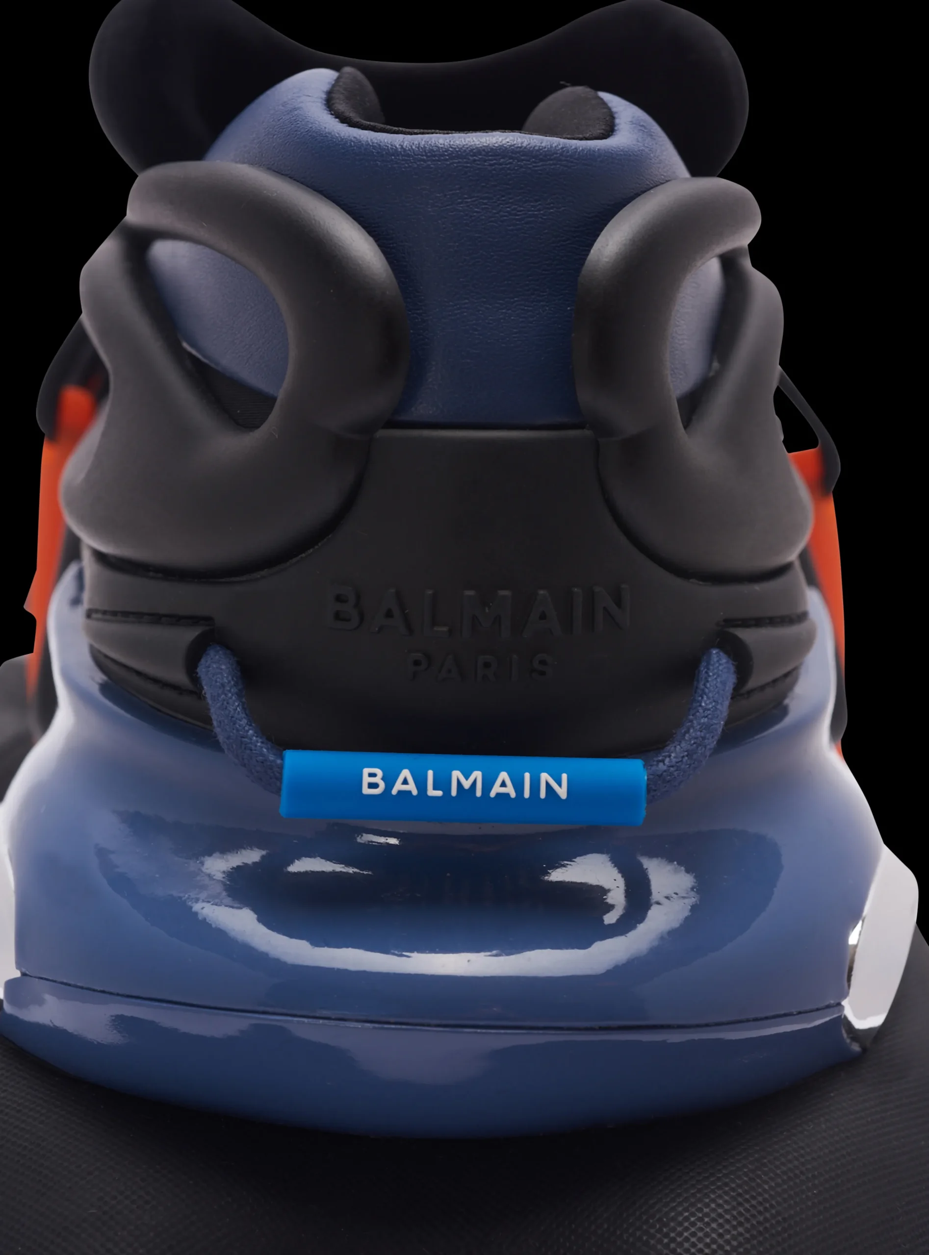 Balmain Unicorn Low-top Trainers In Neoprene And Calfskin