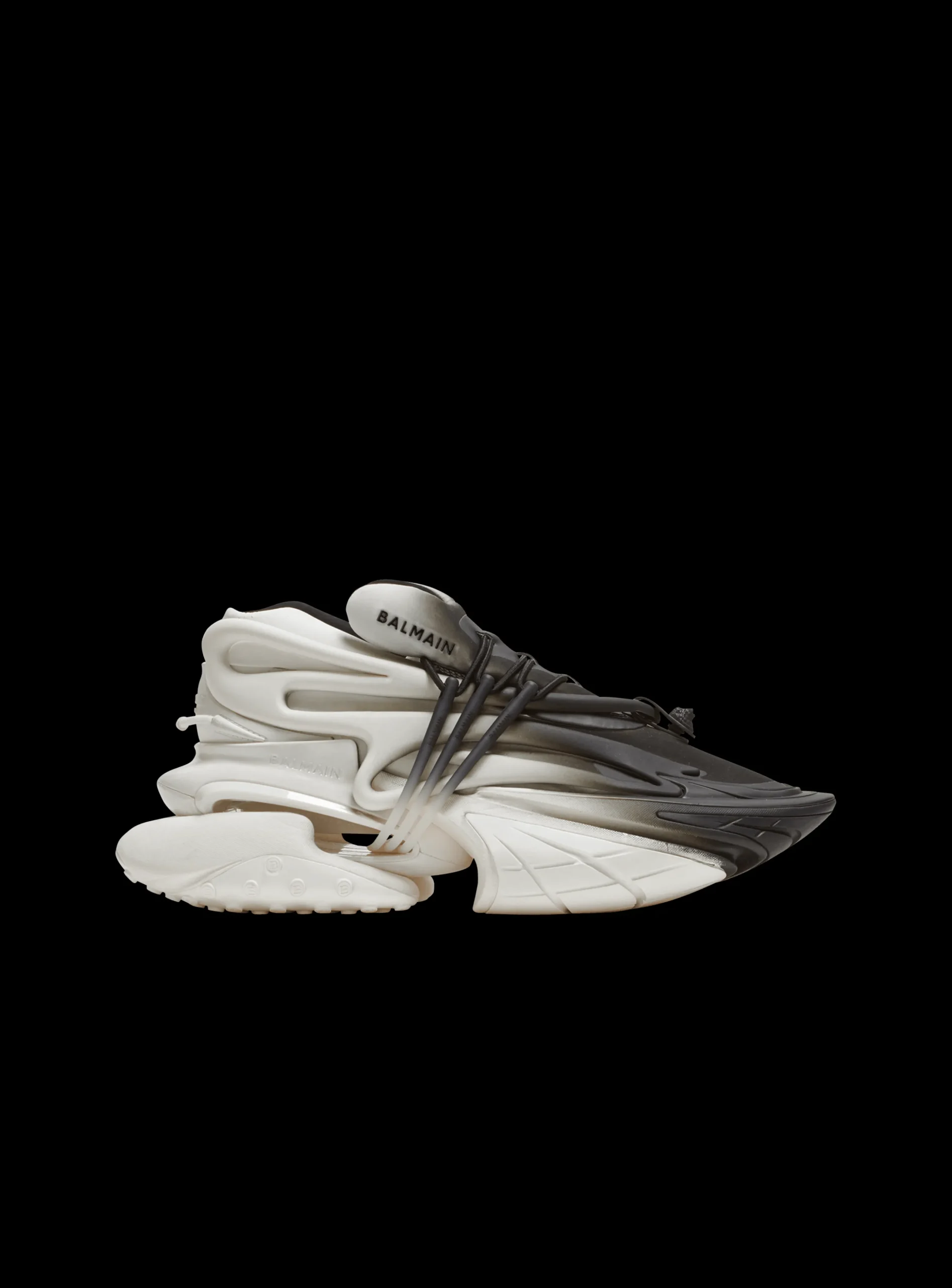 Balmain Unicorn Low-top Trainers In Neoprene And Leather