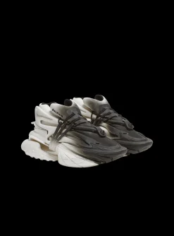 Balmain Unicorn Low-top Trainers In Neoprene And Leather