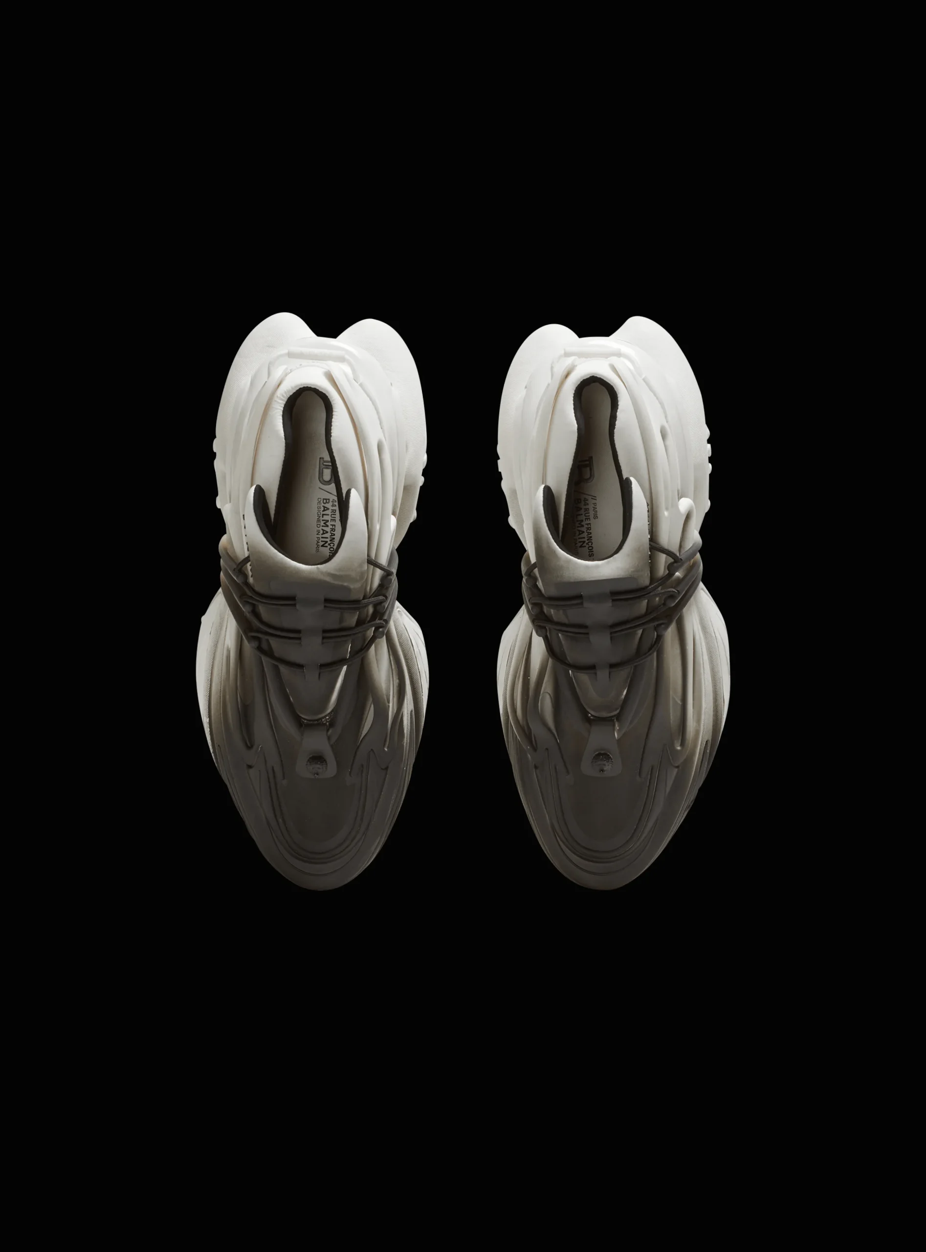 Balmain Unicorn Low-top Trainers In Neoprene And Leather