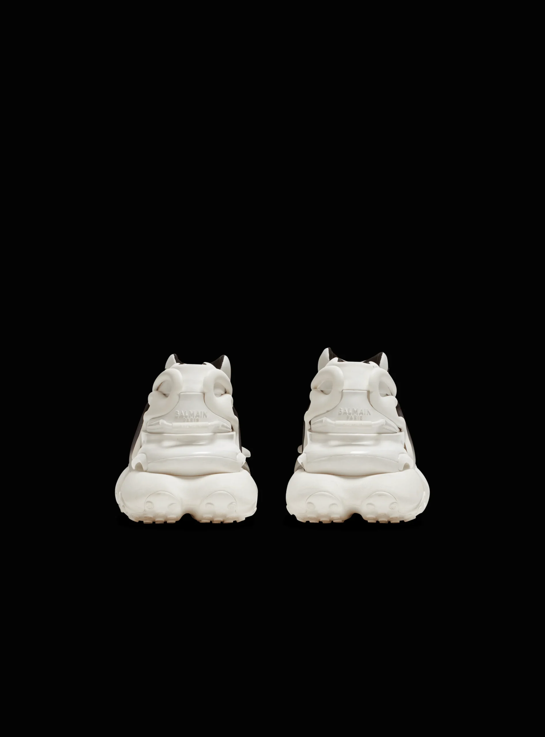 Balmain Unicorn Low-top Trainers In Neoprene And Leather