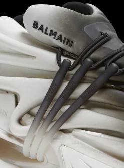 Balmain Unicorn Low-top Trainers In Neoprene And Leather