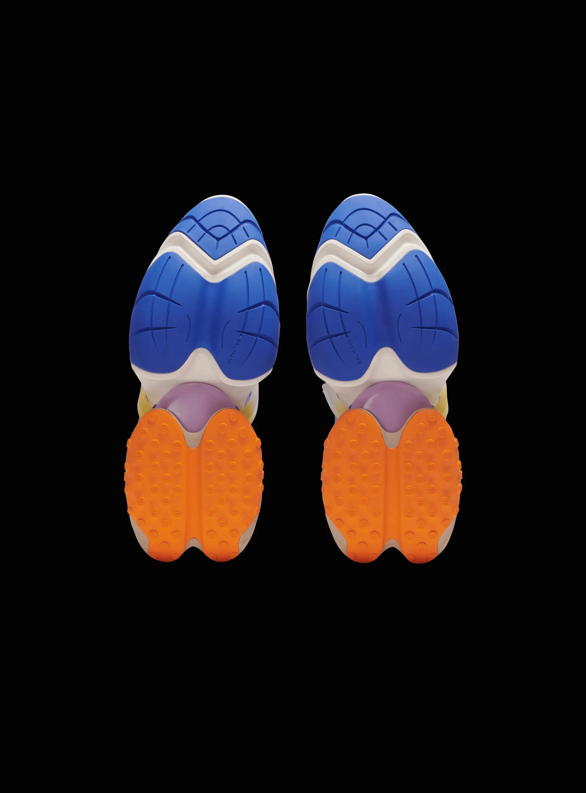 Balmain Unicorn Low-top Trainers In Neoprene And Leather