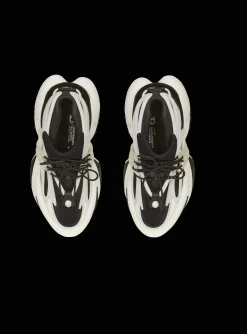 Balmain Unicorn Low-top Trainers In Neoprene And Leather