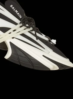 Balmain Unicorn Low-top Trainers In Neoprene And Leather
