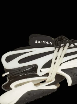 Balmain Unicorn Low-top Trainers In Neoprene And Leather