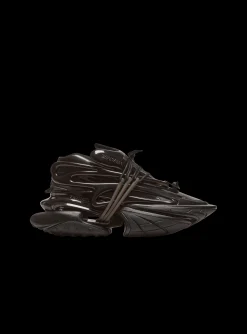 Balmain Unicorn Main Lab Patent Leather Trainers