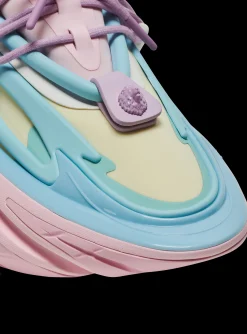 Women Balmain Unicorn Trainers In Neoprene And Leather