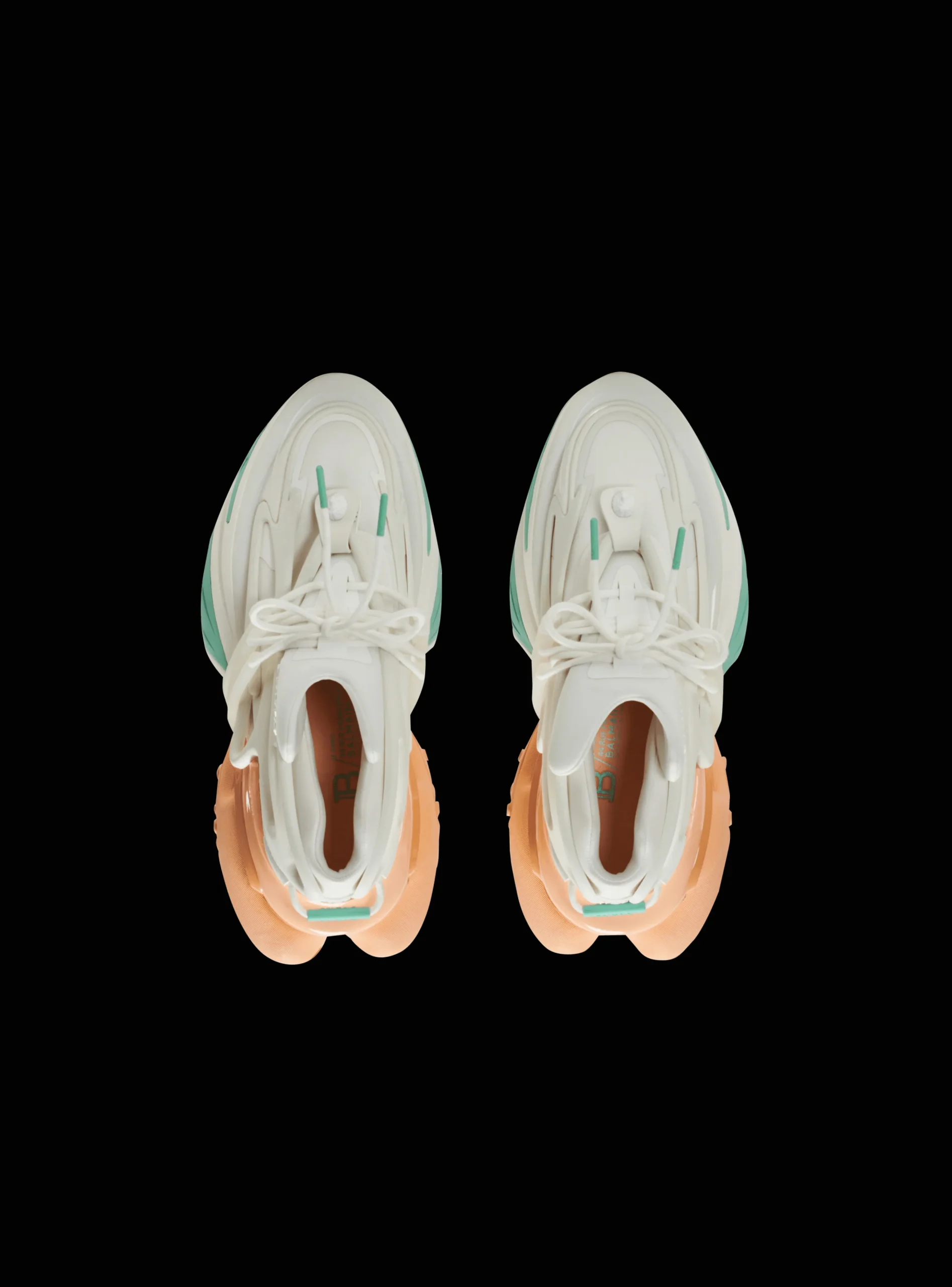 Women Balmain Unicorn Trainers In Neoprene And Leather