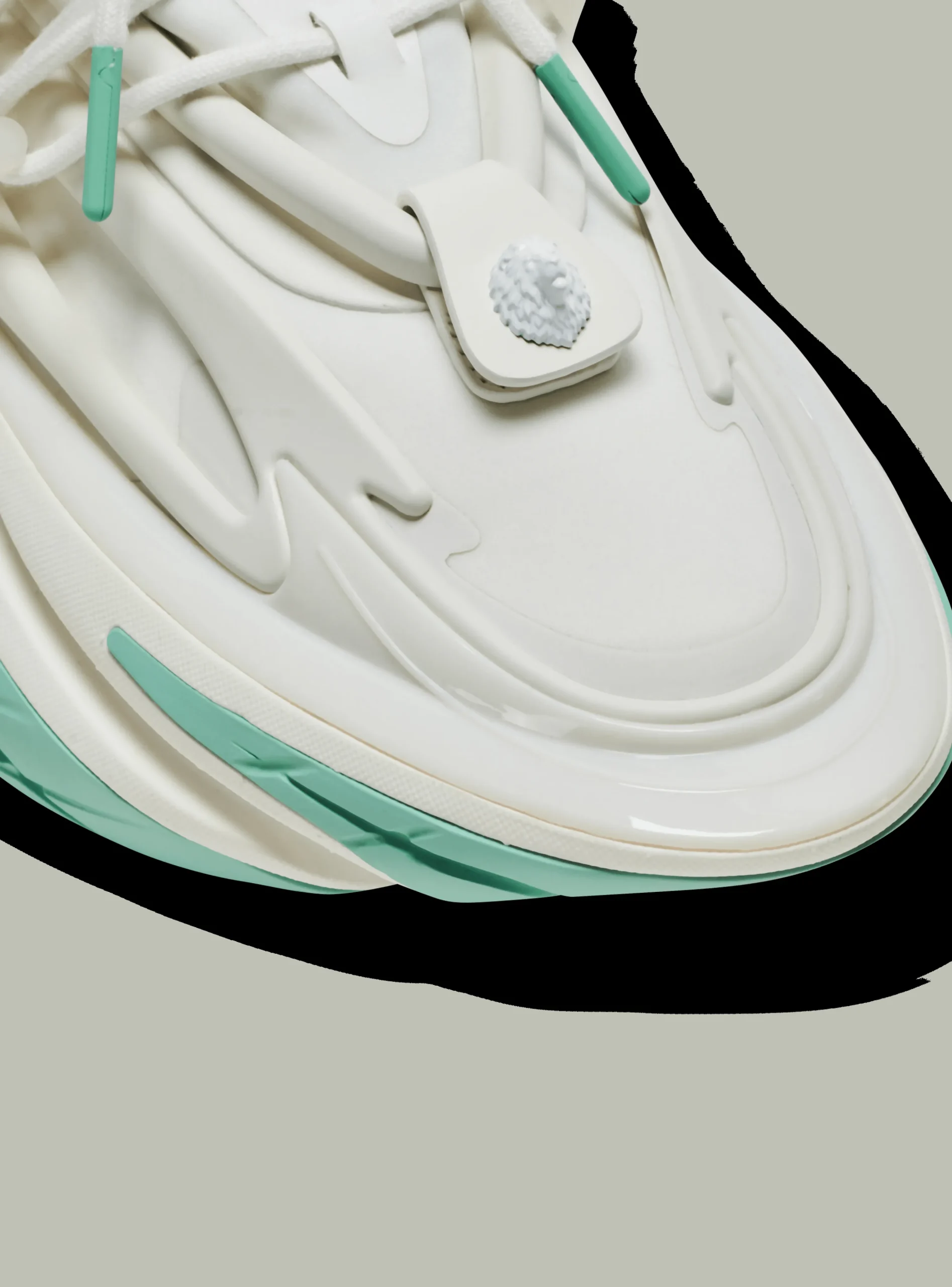 Women Balmain Unicorn Trainers In Neoprene And Leather