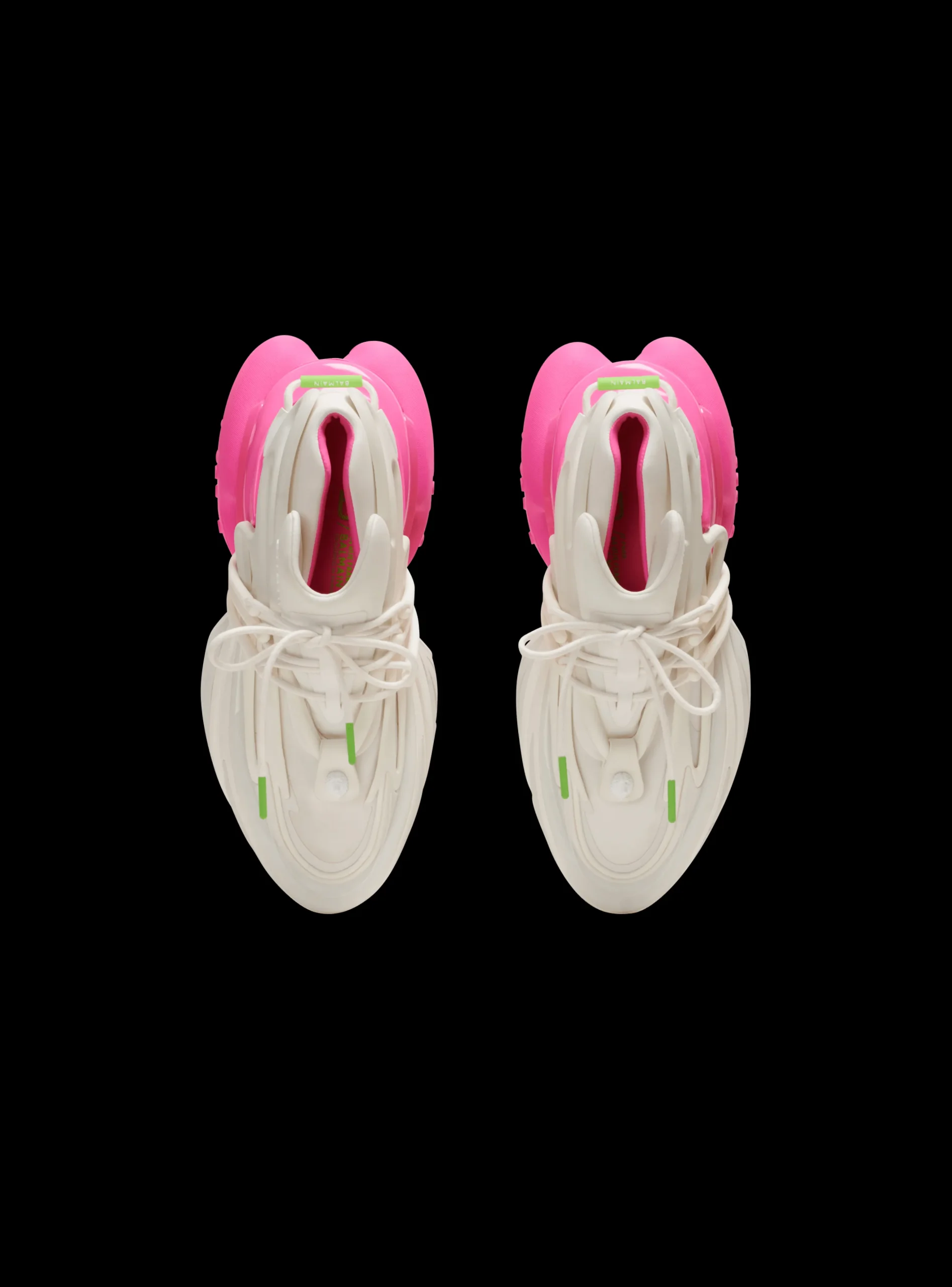 Women Balmain Unicorn Trainers In Neoprene And Leather