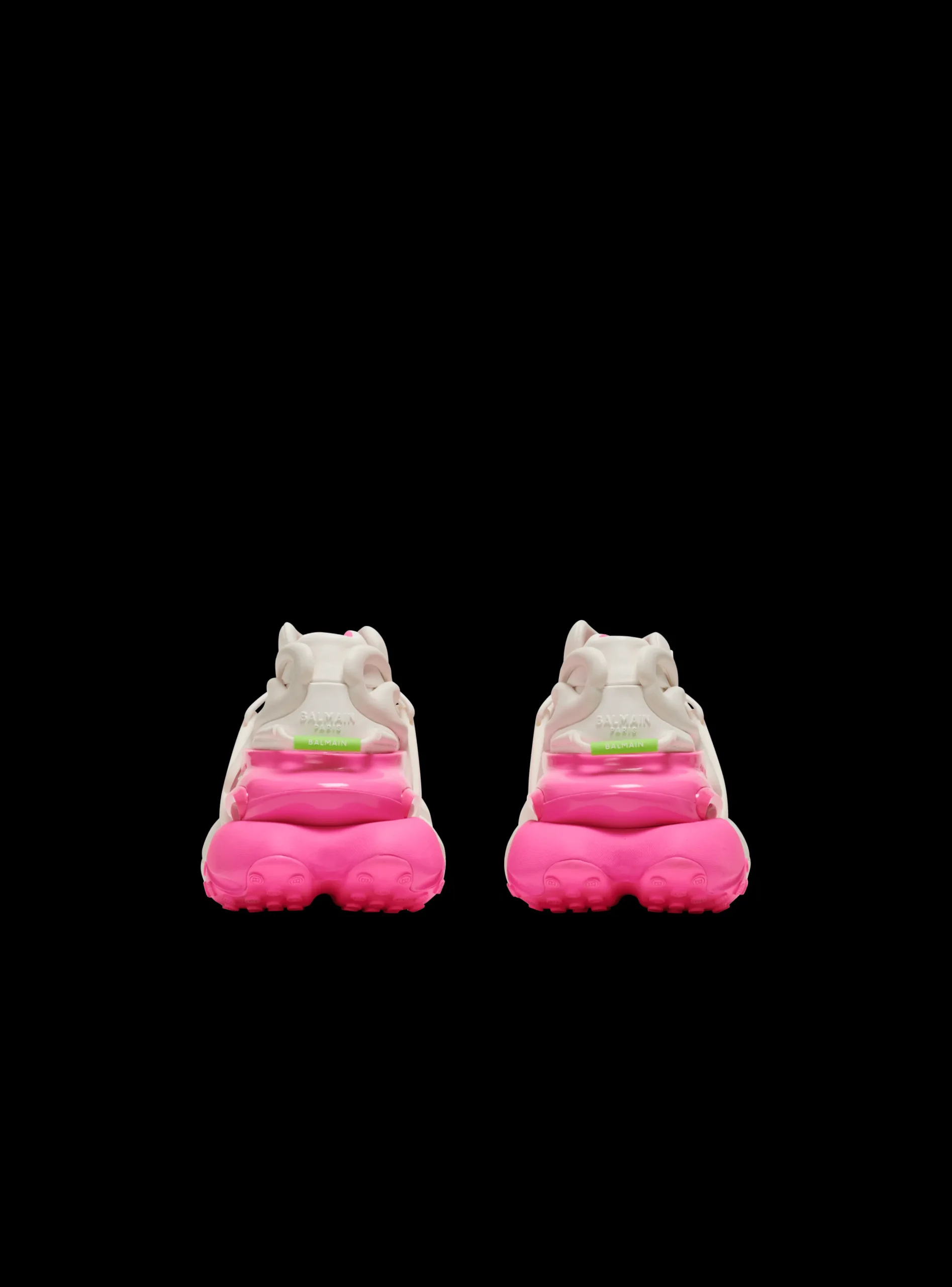 Women Balmain Unicorn Trainers In Neoprene And Leather
