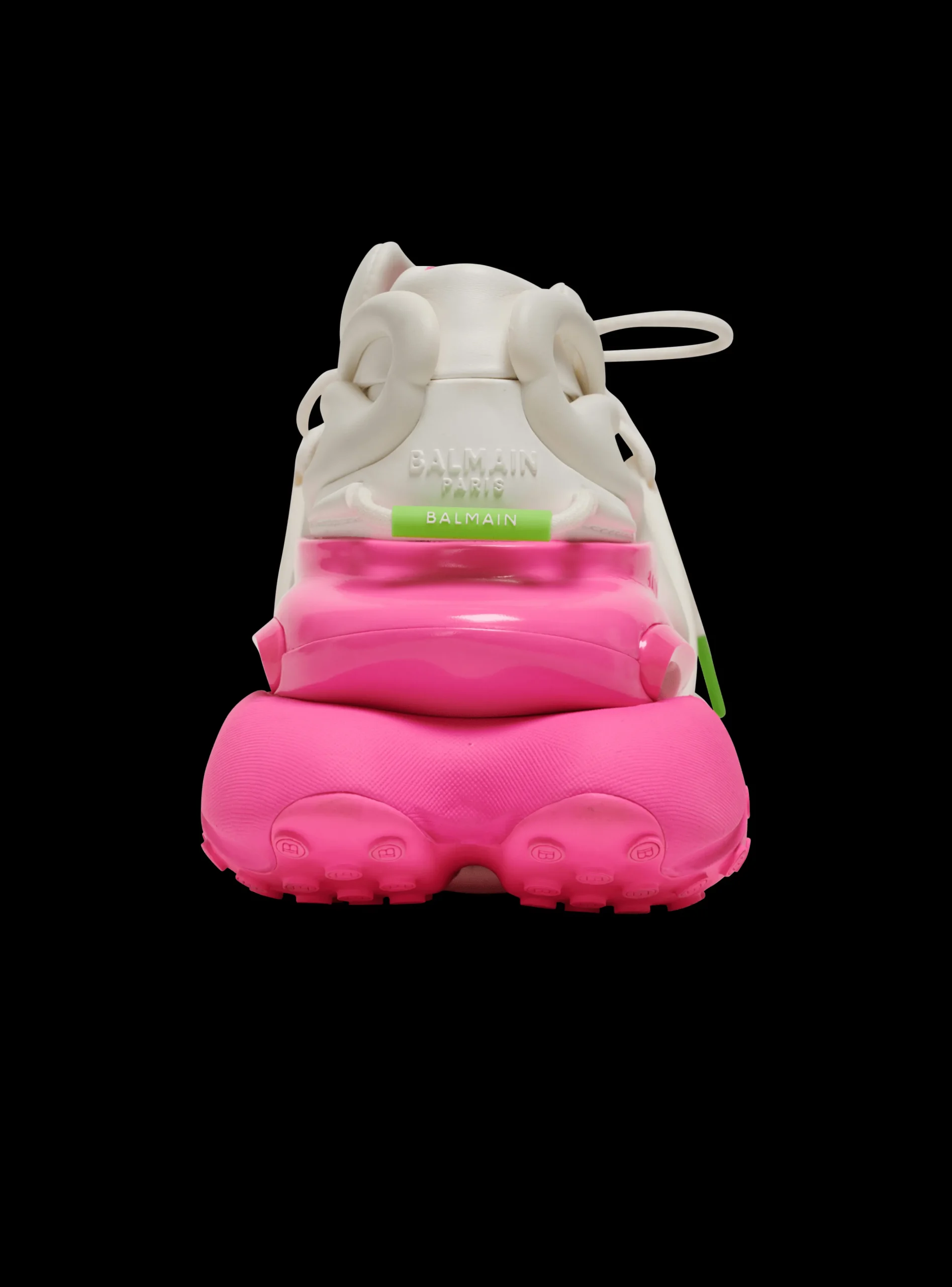 Women Balmain Unicorn Trainers In Neoprene And Leather