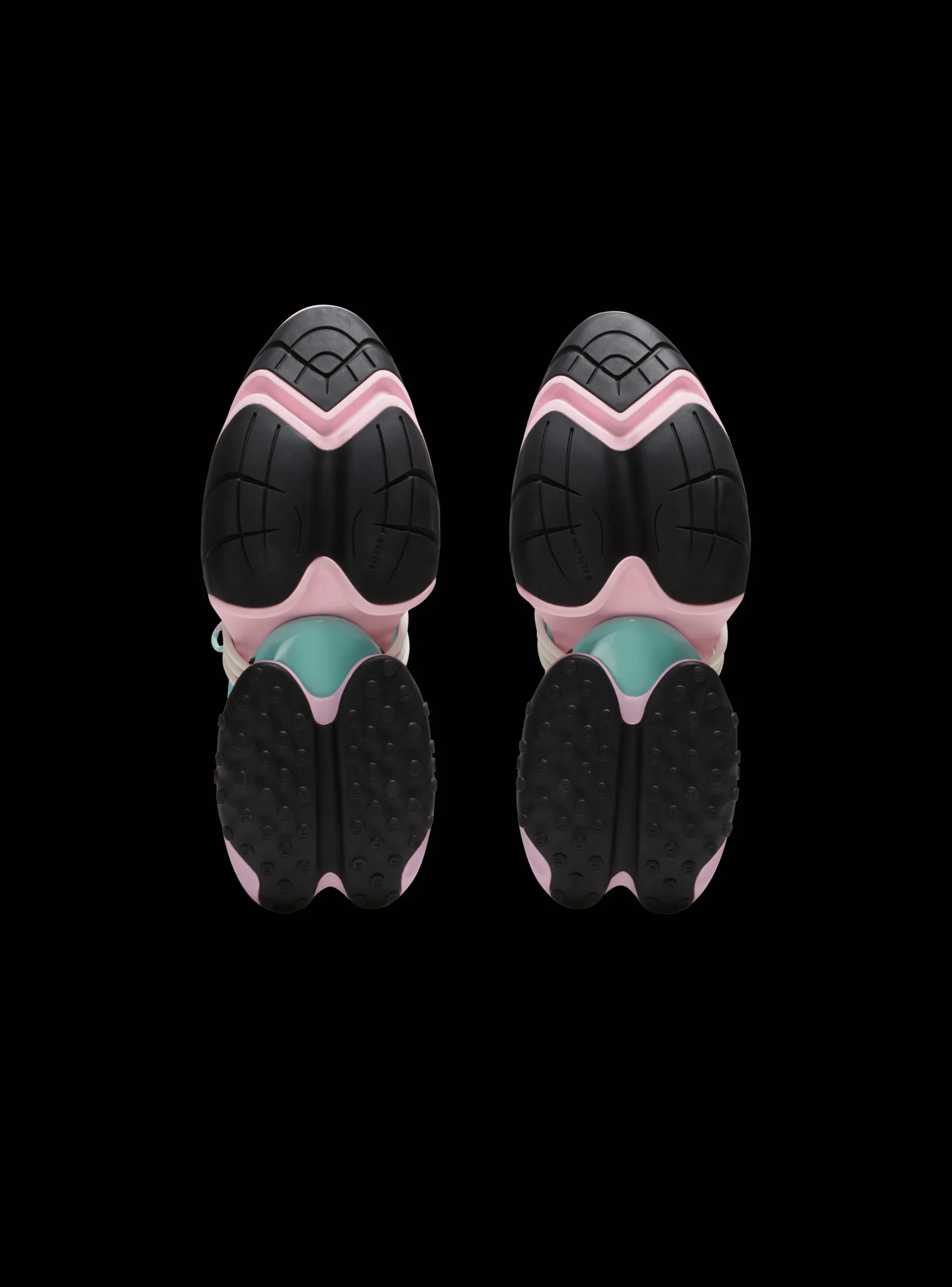 Balmain Unicorn Trainers In Neoprene And Leather