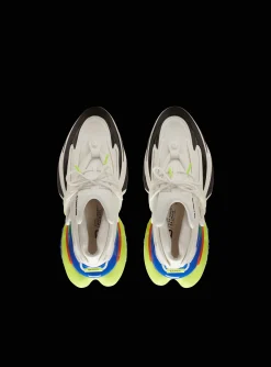 Balmain Unicorn Trainers In Neoprene And Leather
