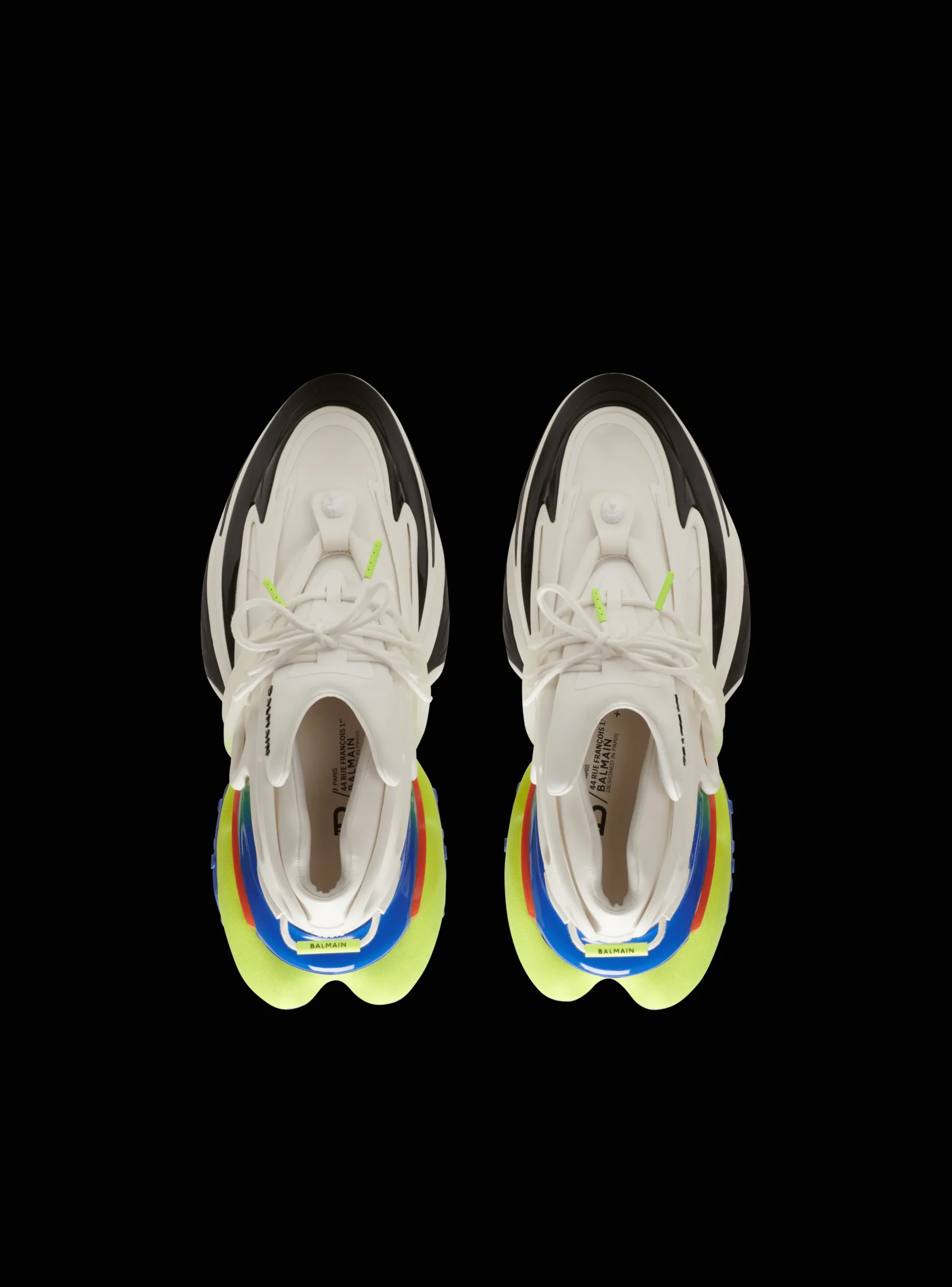 Balmain Unicorn Trainers In Neoprene And Leather