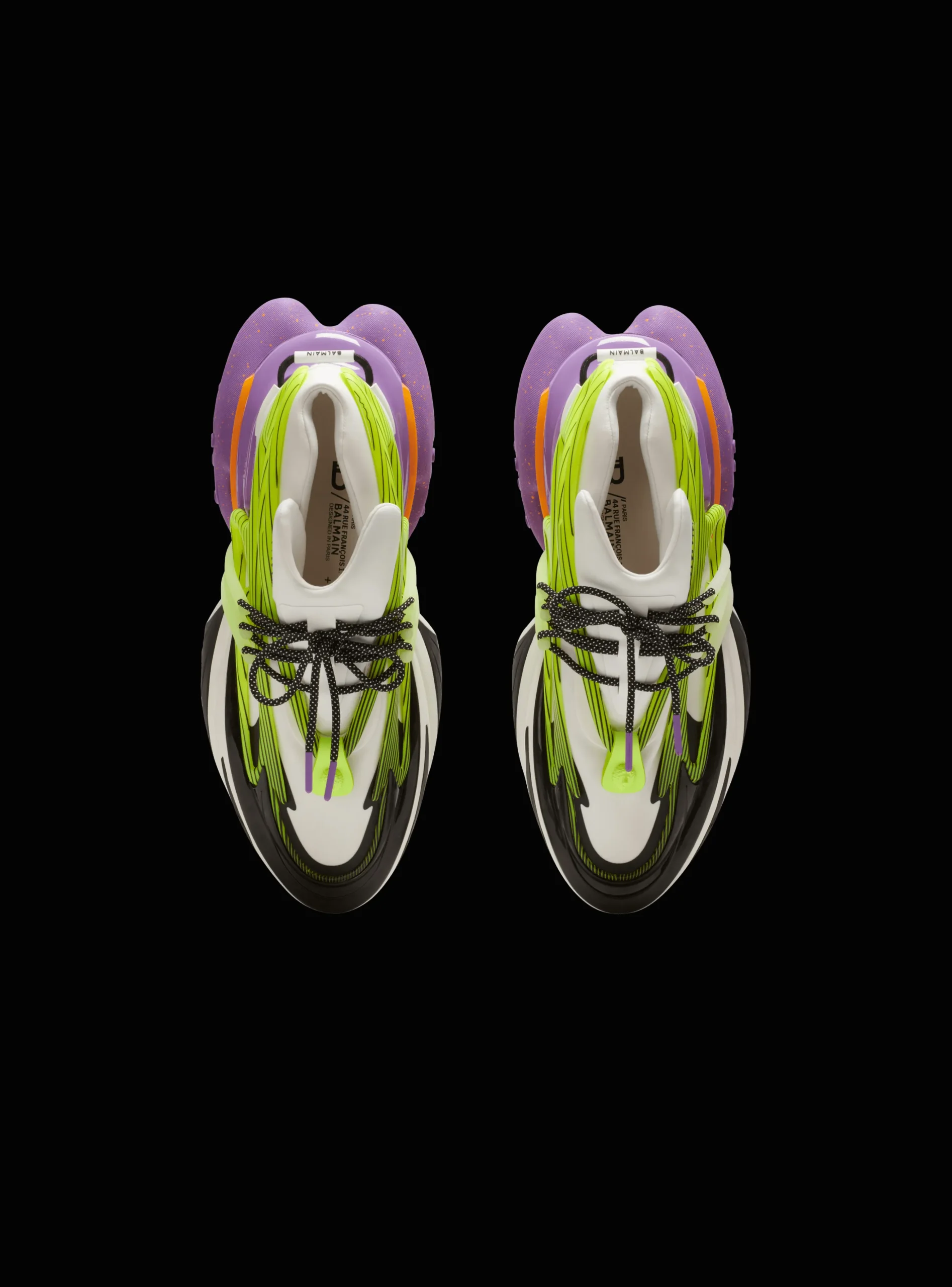 Balmain Unicorn Trainers In Neoprene And Leather