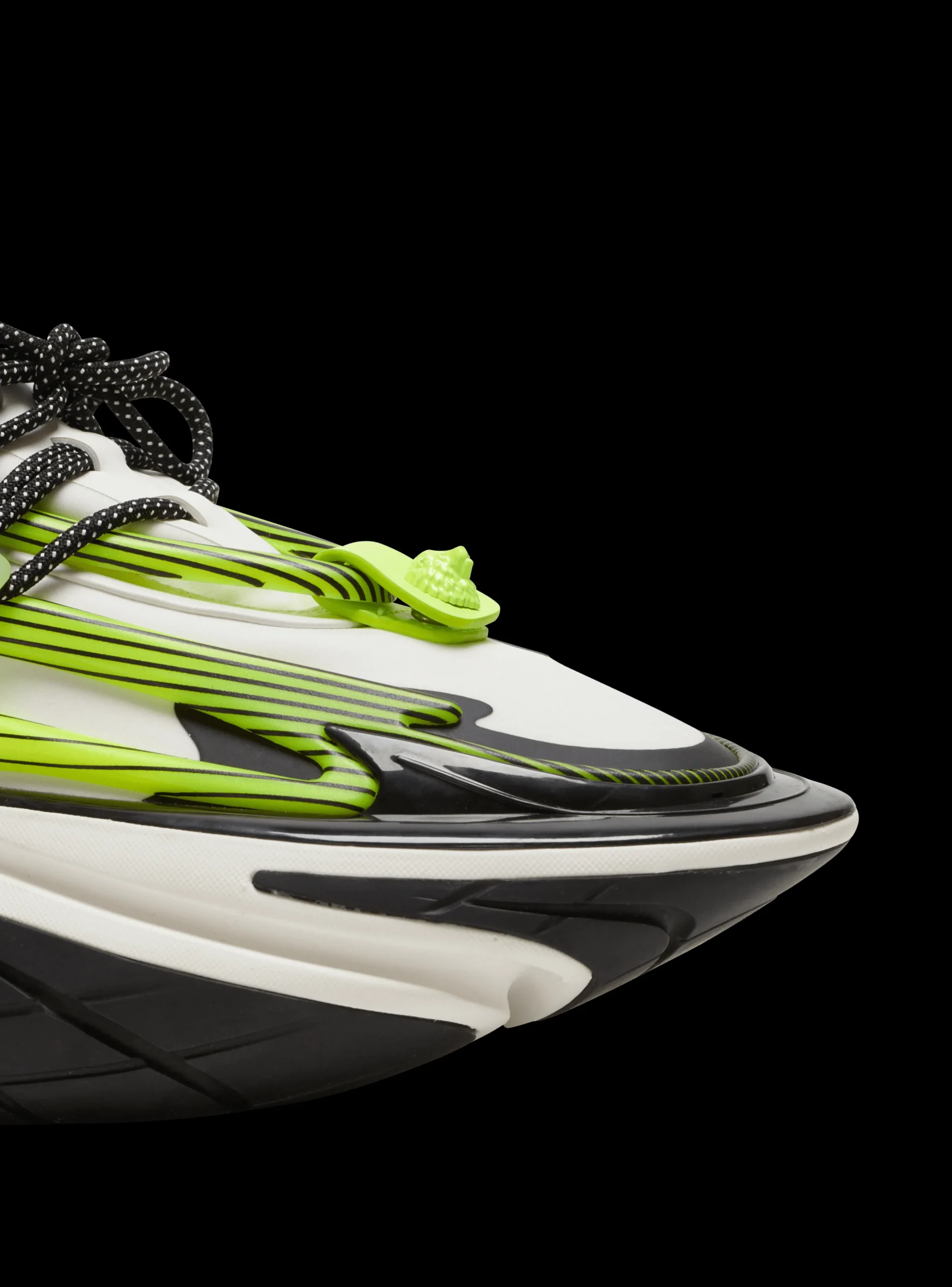 Balmain Unicorn Trainers In Neoprene And Leather