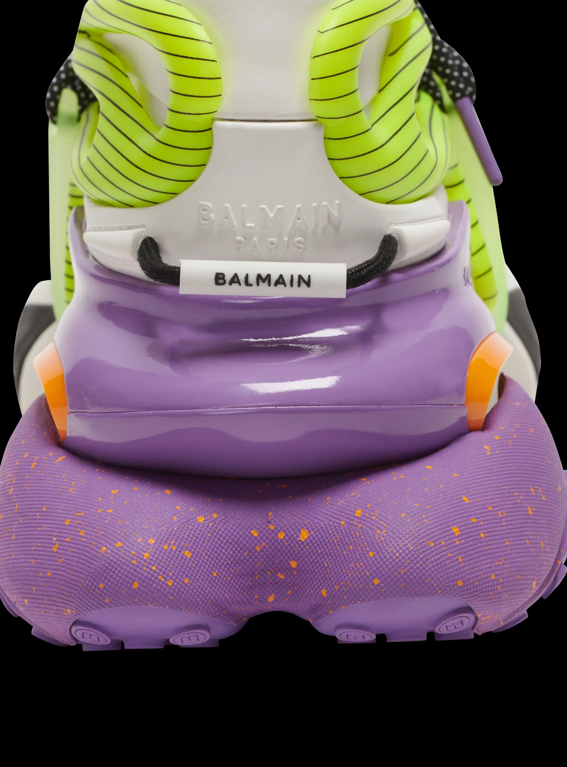Balmain Unicorn Trainers In Neoprene And Leather