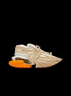Balmain Unicorn Trainers In Neoprene And Leather