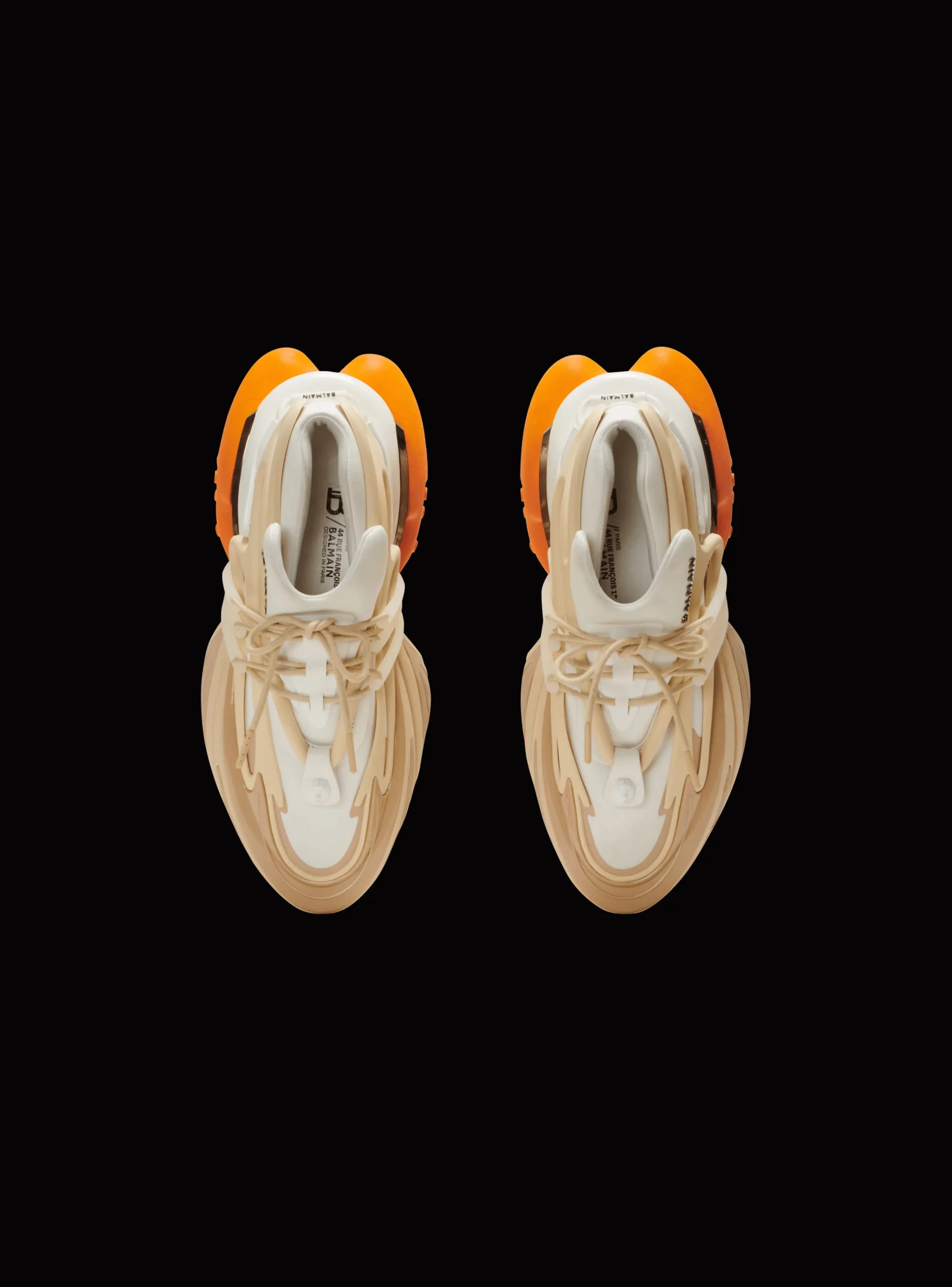 Balmain Unicorn Trainers In Neoprene And Leather