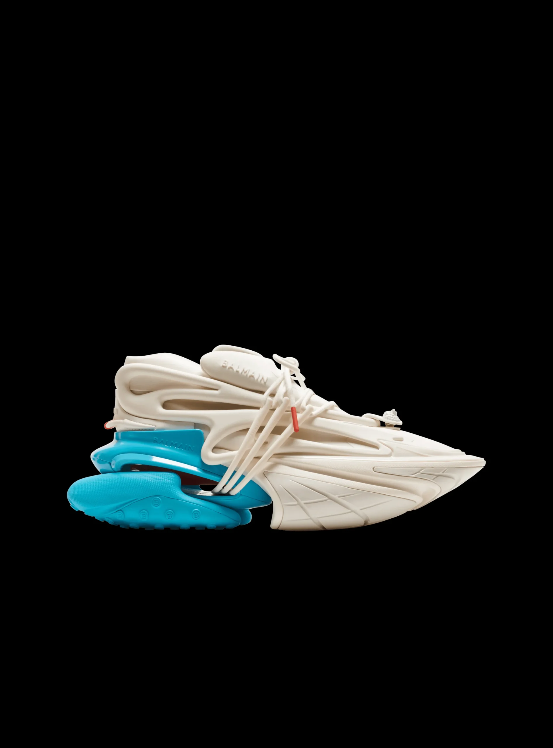Balmain Unicorn Trainers In Neoprene And Leather