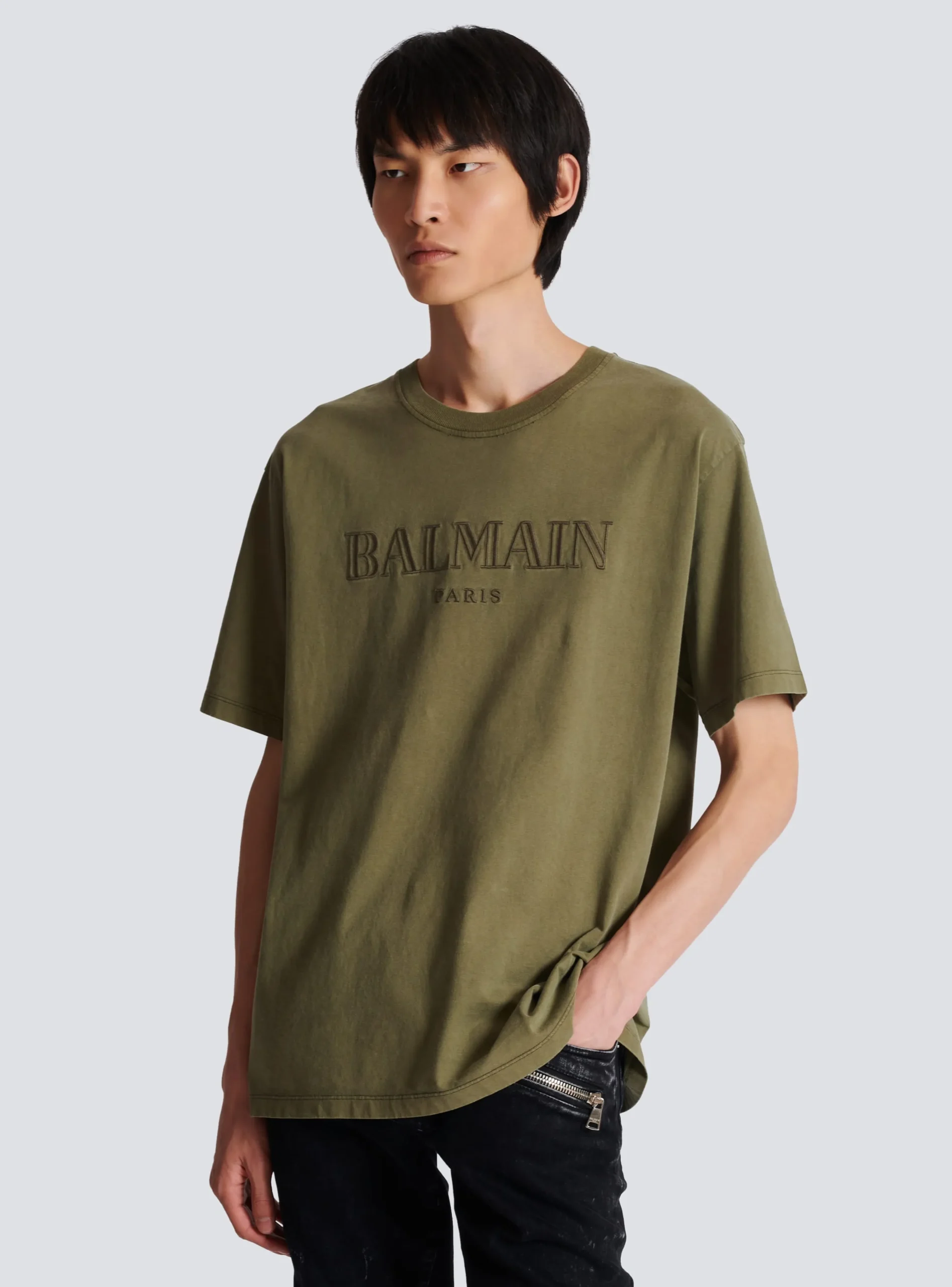 Balmain Vintage Embroidered T-shirt
