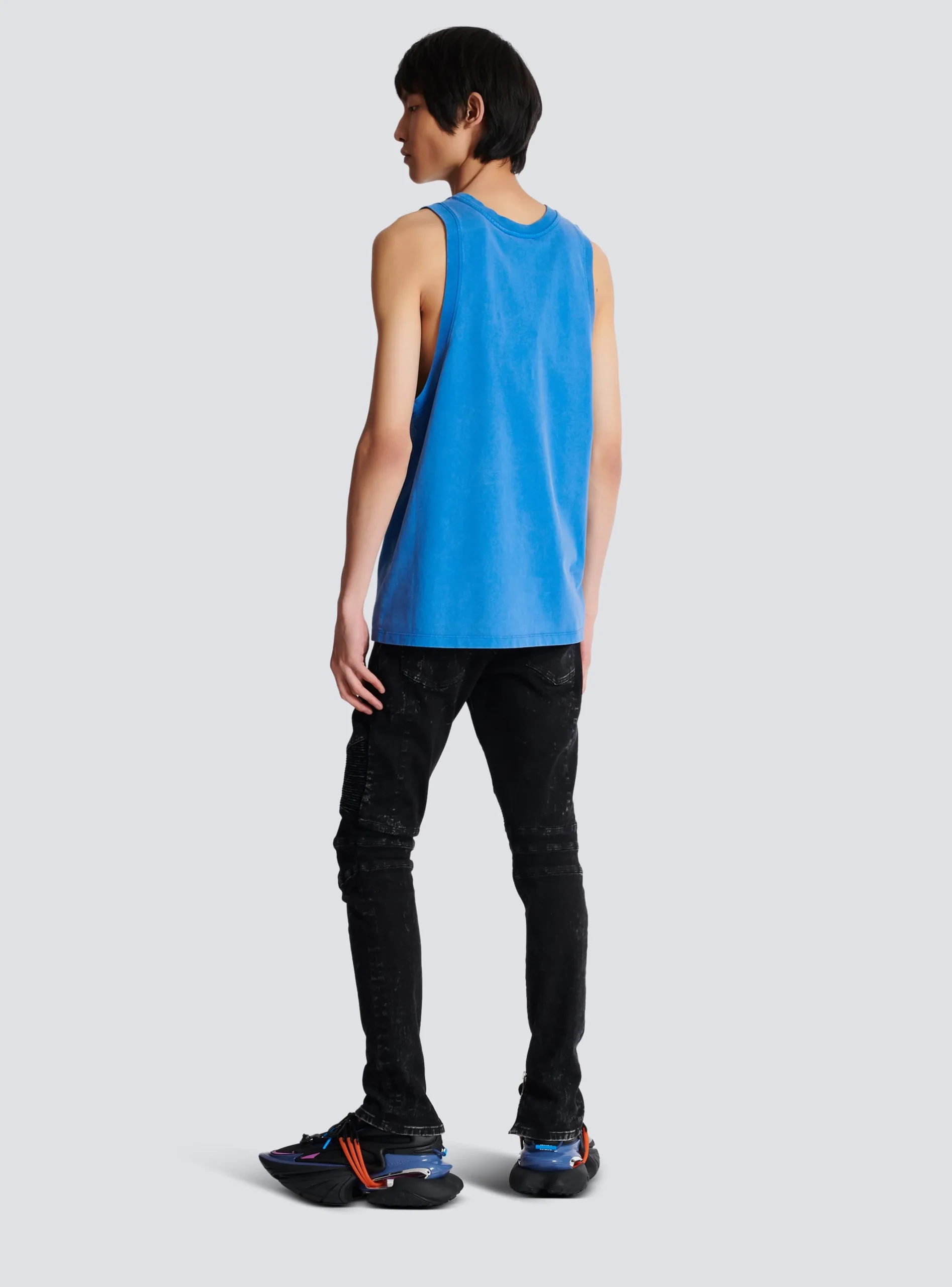 Balmain Vintage Embroidered Tank Top