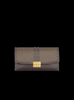 Balmain Vintage Clutch Bag With Mini Monogram