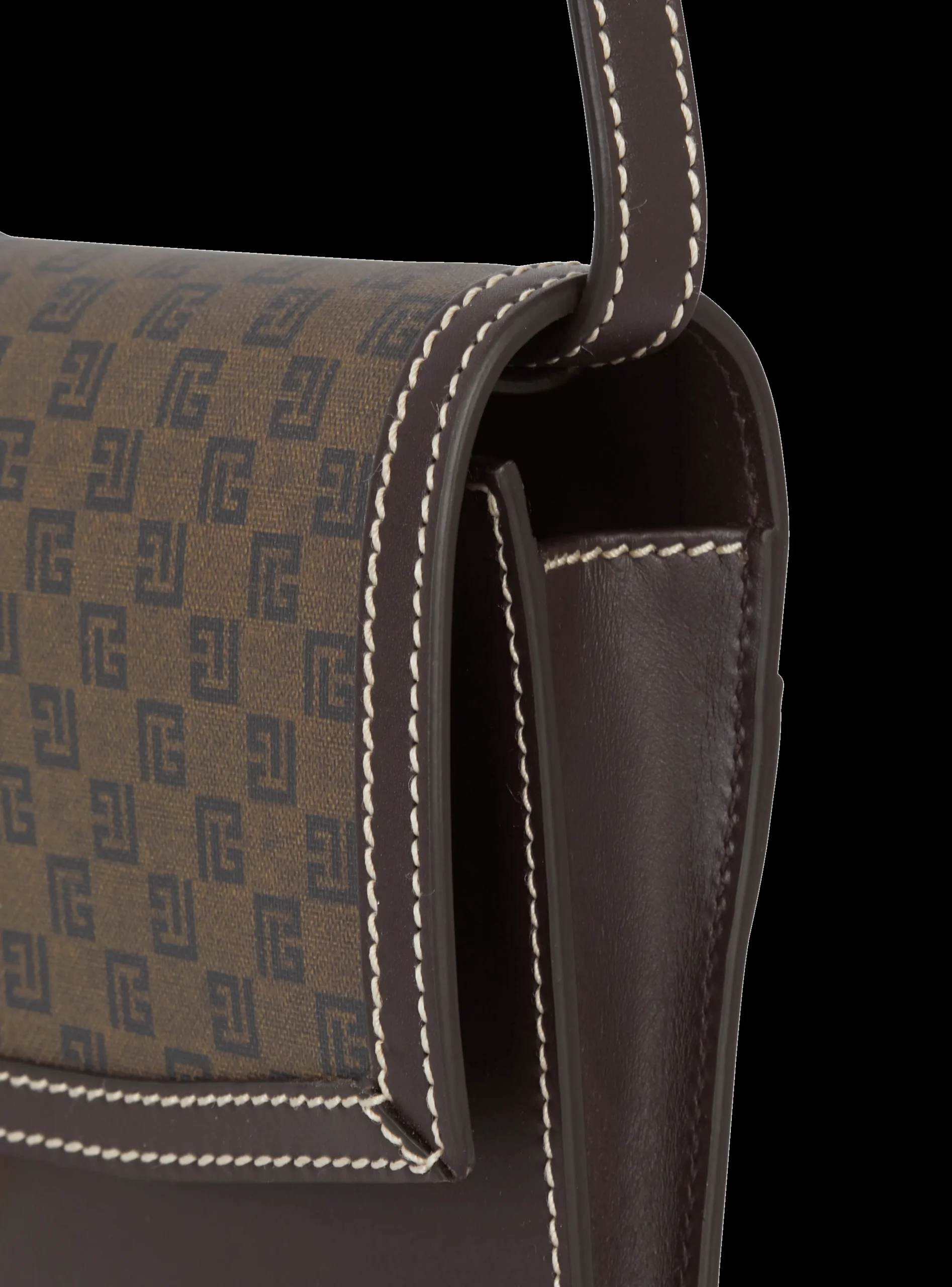 Balmain Vintage Clutch Bag With Mini Monogram