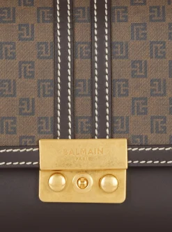 Balmain Vintage Clutch Bag With Mini Monogram
